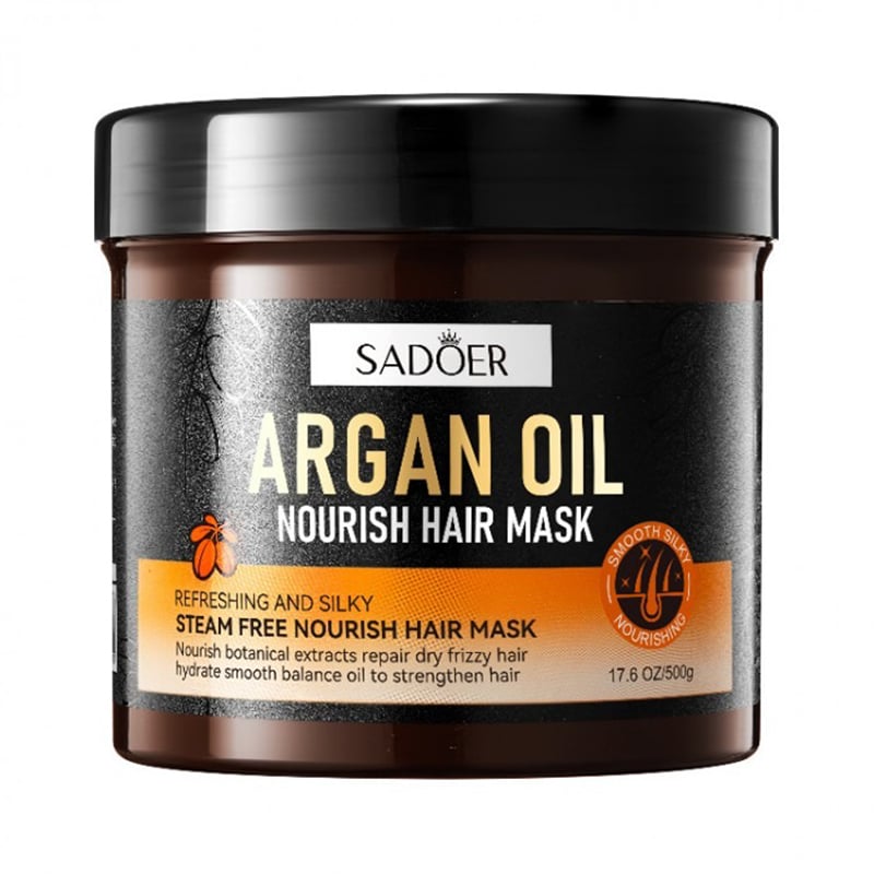 Живильна маска для волосся Sadoer Argan Oil Nourish Hair Mask, 500 г